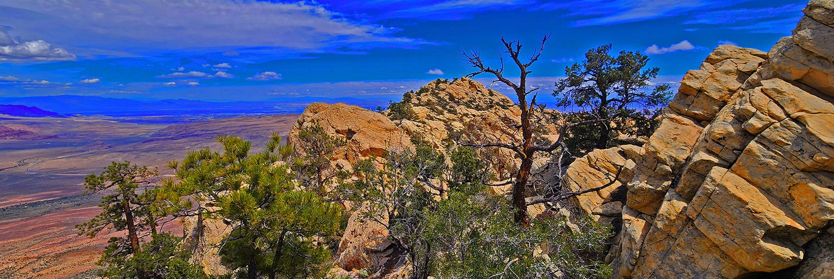 indecision-peak-summit-nevada-05-19-2025-019 Navigate Left Side of Ridge Toward East Summit (Ahead) | Indecision Peak Summit | Rainbow Mountain Wilderness, Nevada