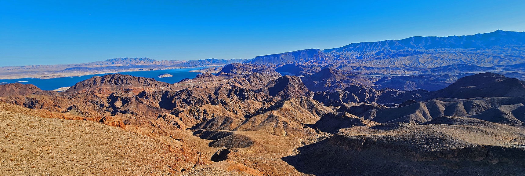 black-canyon-overlook-loop-nevada-02-06-2025-016 Lake Mead, Rough Peak, Promontory Point, Hoover Peak, Fortification Hill...and More | Black Canyon Overlook Loop | Lake Mead NRA, Nevada