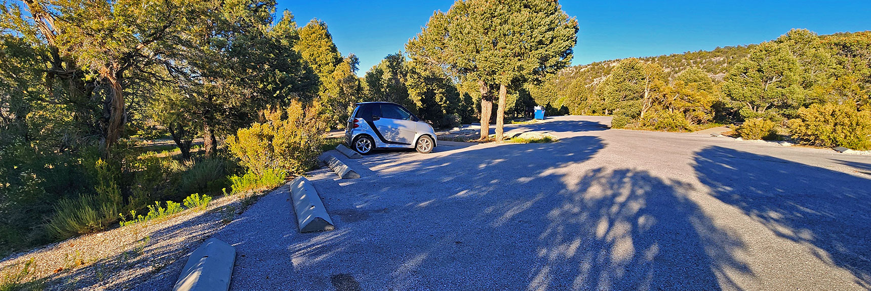 mud-springs-clockwise-nevada-044 Back at the Sawmill Trailhead. 15-mile Loop in Total. Just 3mi Less Than Charleston Loop! | Mud Springs Loop Clockwise | Sawmill Trailhead | Lee Canyon, Nevada