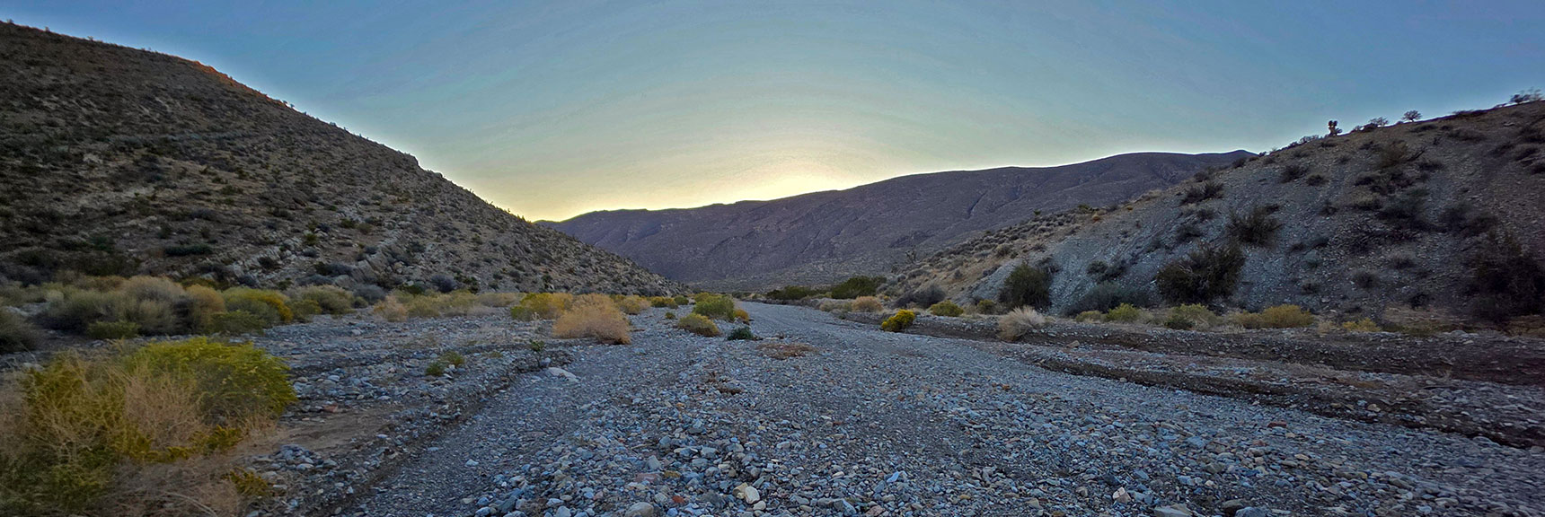 la-madre-peak-east-nevada-10-17-2025-006 In Harris Springs Canyon Round Base of Low Ridge on Right | East La Madre Peak | La Madre Mountains Wilderness, Nevada