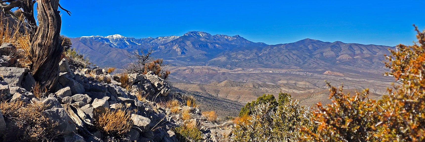 la-madre-peak-east-nevada-10-17-2025-017 Beautiful Views of Mt. Charleston Wilderness to the West | East La Madre Peak | La Madre Mountains Wilderness, Nevada