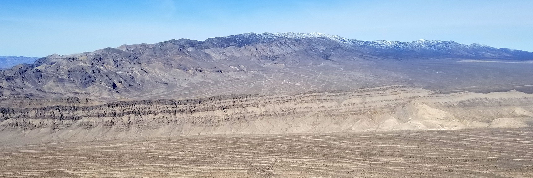 Sheep Range Viewed from Gass Peak Summit, Nevada