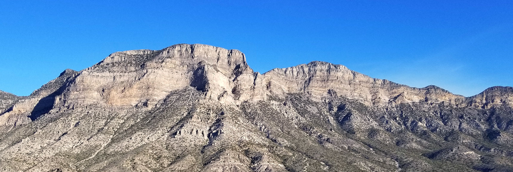 La Madre Mountain Viewed from Calico Basin, Nevada