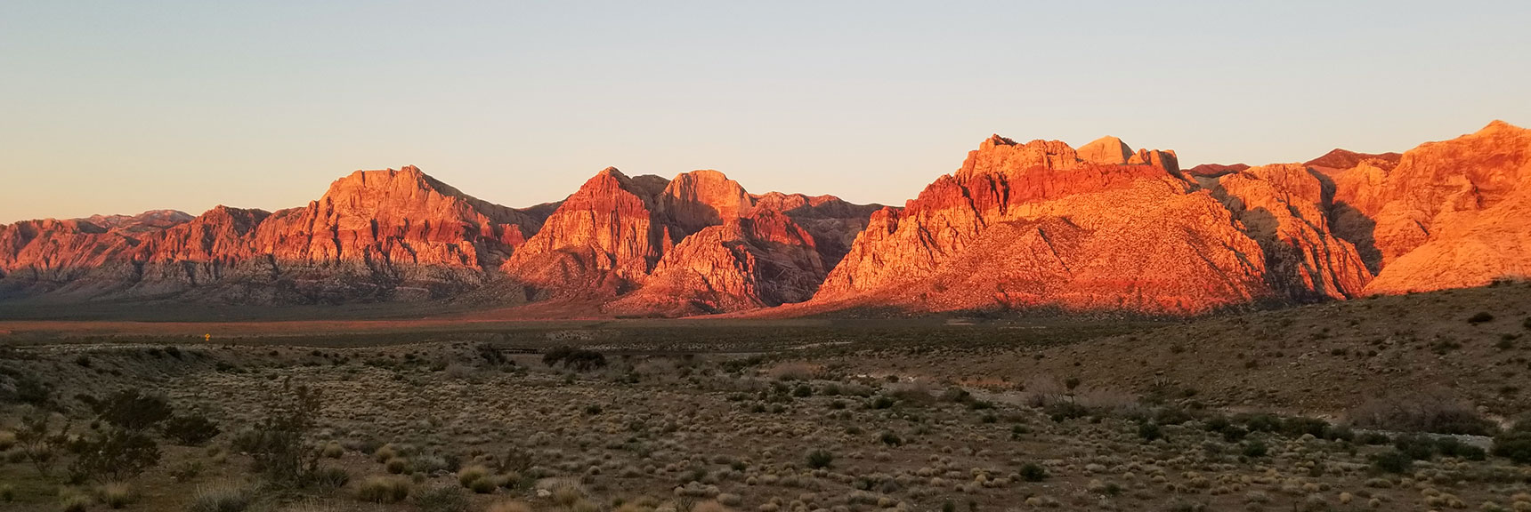 Red Rock Park Sunrise, Nevada