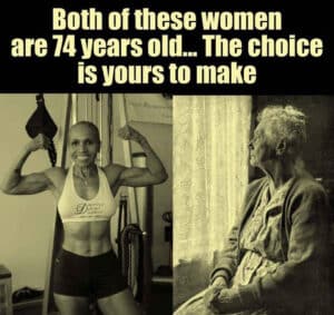 Two Women, Both Age 74, One More Fit