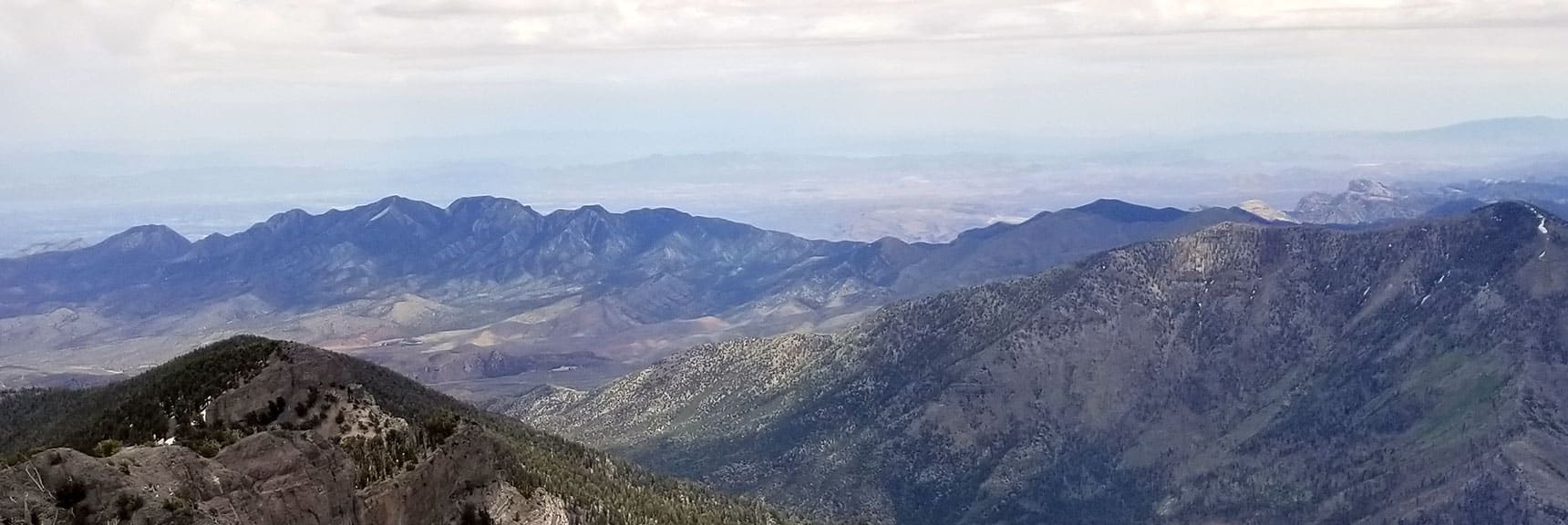 La Madre Mountain Viewed from Mummy Mt. Summit