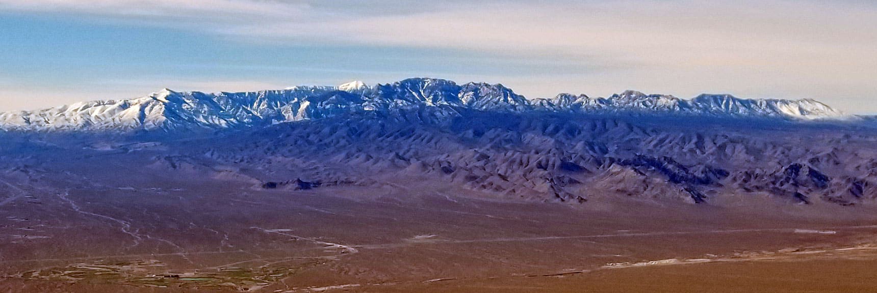 Mummy Mountain from Western Summit of Gass Peak