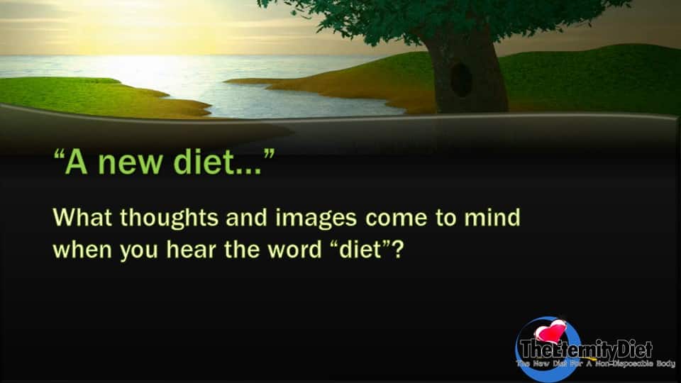 The Eternity Diet, Webinar Presented by David Smith in Achieving Your Optimal Health Series Slide 3