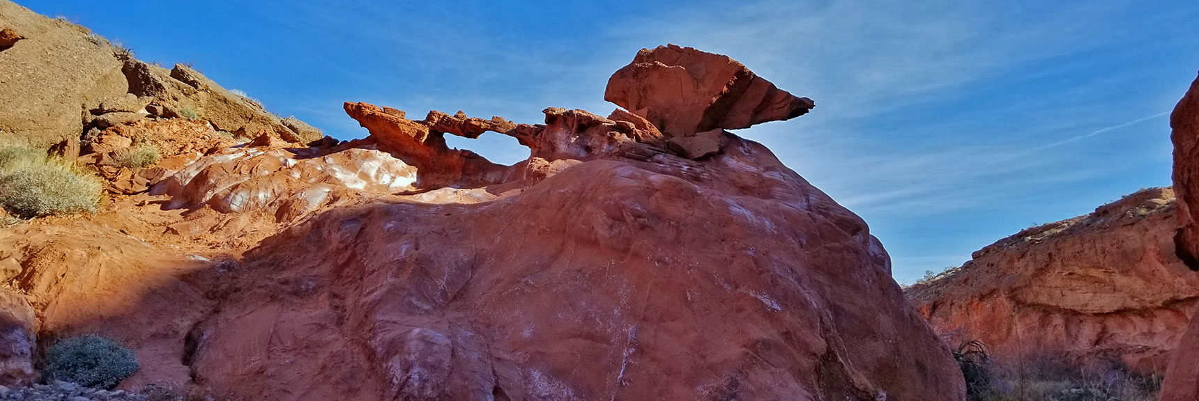 Return Trip, Missed This on the Way on Charlie's Spring Trail, Valley of Fire State Park, Nevada