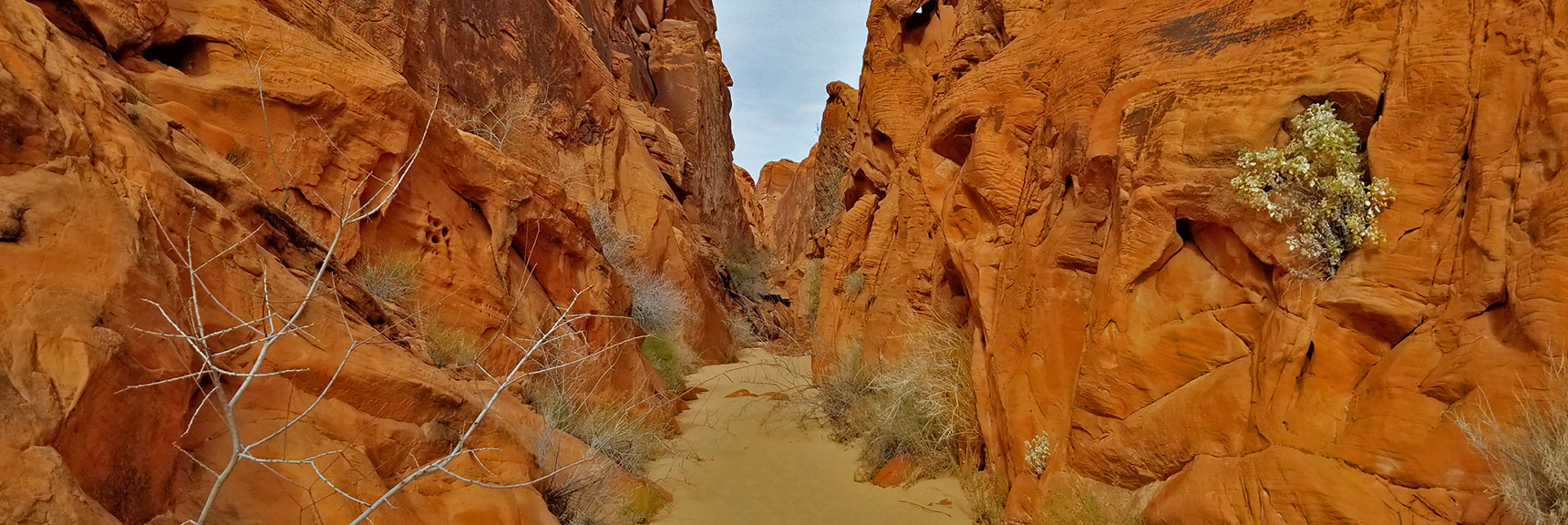 The Canyon Narrows in Fire Canyon in Valley of Fire State Park, Nevada