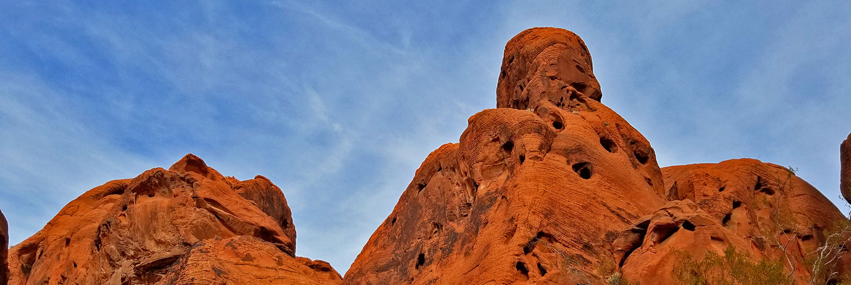The Fascinating Rock Formations Continue in Fire Canyon in Valley of Fire State Park, Nevada