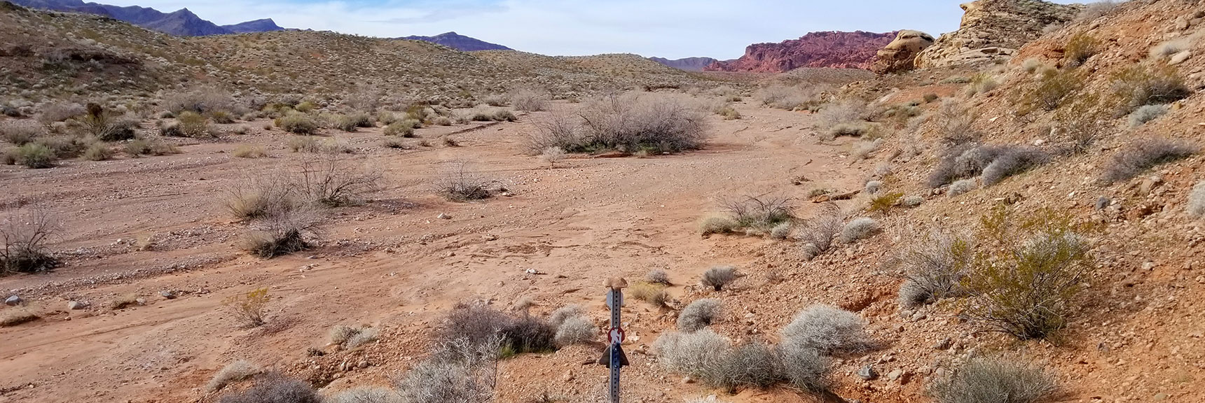 Location Where I Lost the Trail Earlier on the Old Arrowhead Trail in Valley of Fire State Park, Nevada