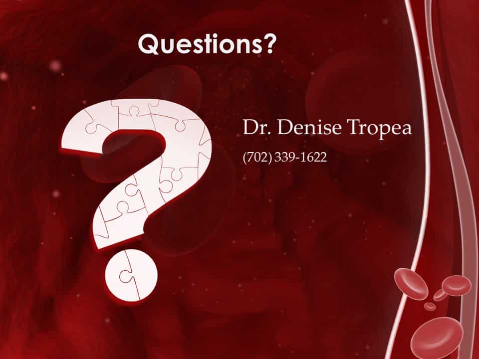 Boosting the Miracle of Microcirculation, Webinar in the Series Achieving Your Optimal Health, Presented by Dr. Denise Tropea, DPM Slide 016