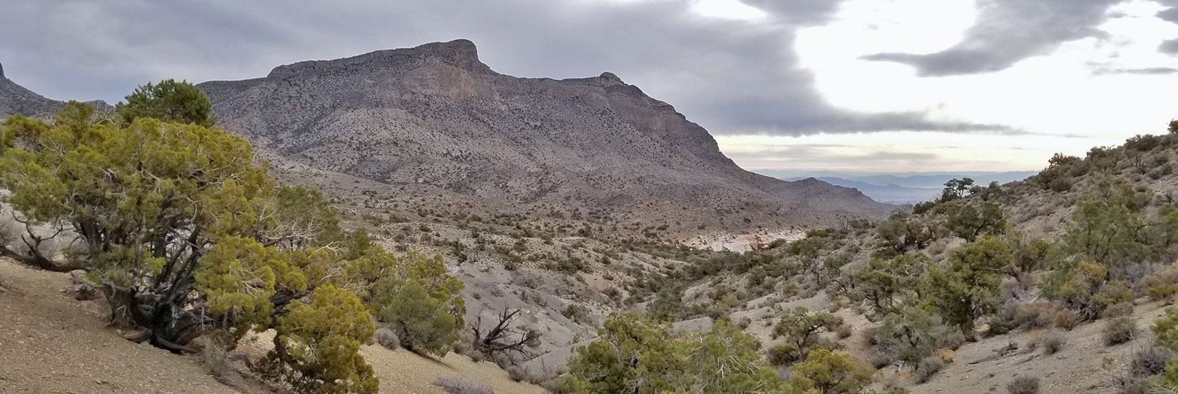 Damsel Peak in Calico Basin, Nevada 001
