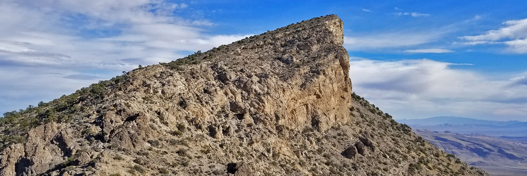 Turtlehead Peak from Turtlehead Peak Saddle in Red Rock Park, Nevada