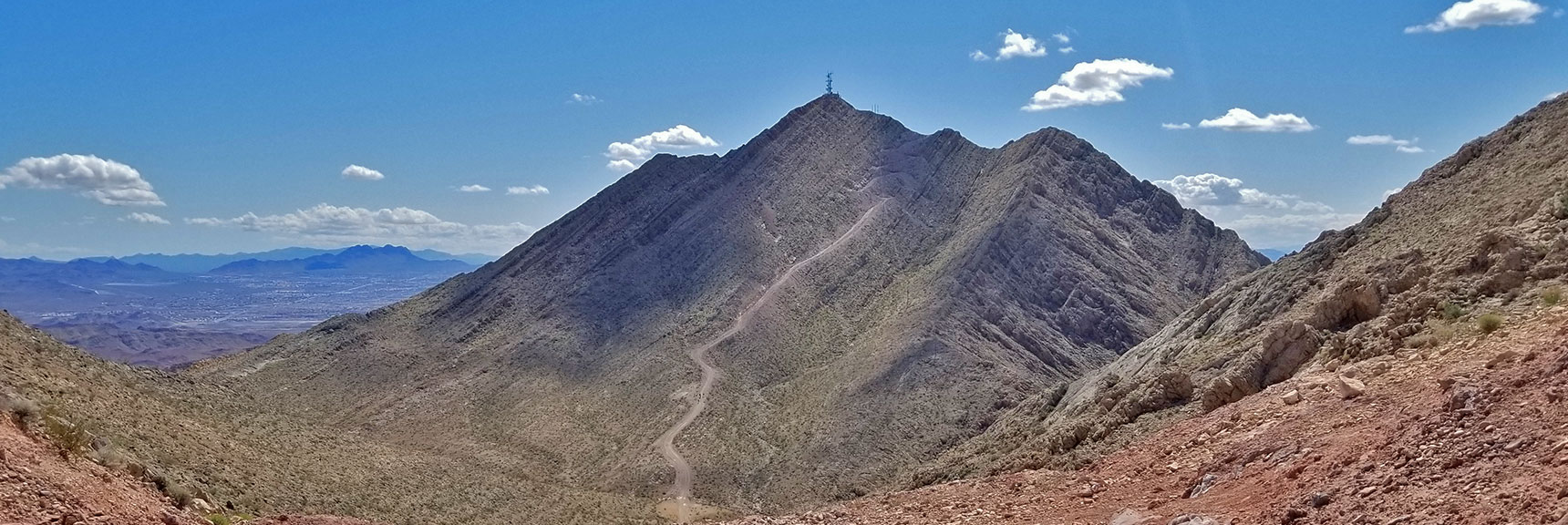 View of Second Summit of Frenchman Mountain, Nevada