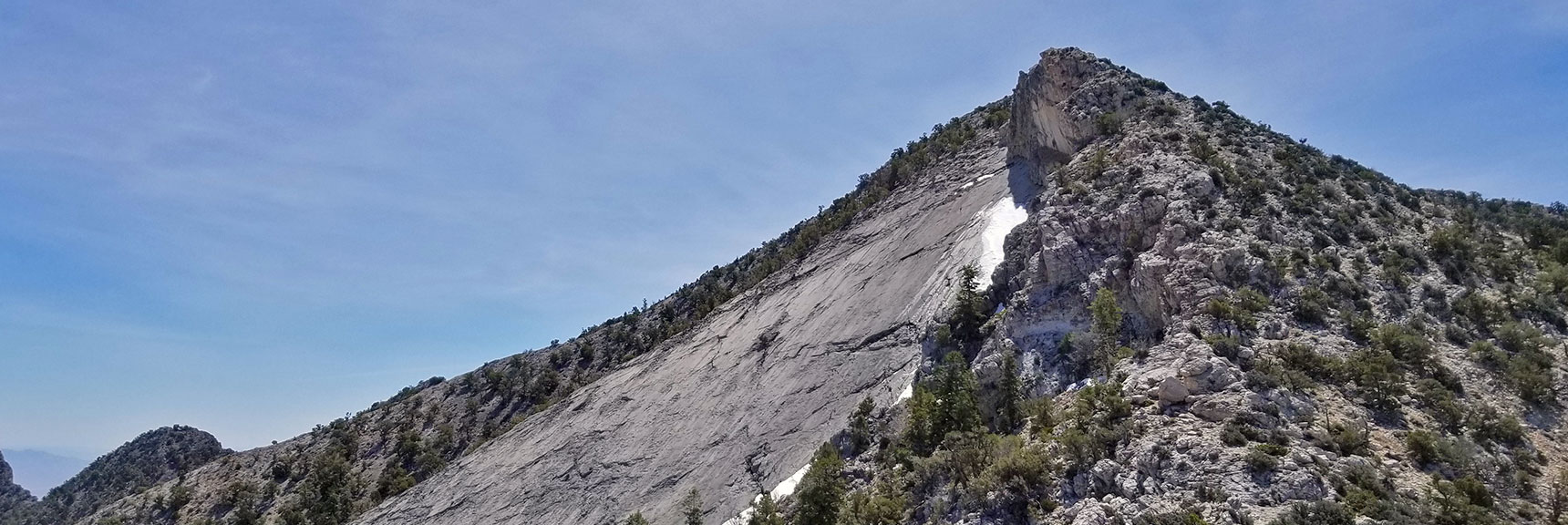 Devil's Slide Summit on La Madre Mountain, Nevada