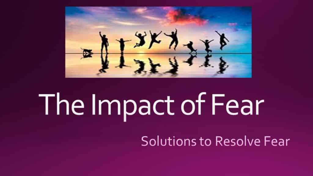 Overcoming the Impact of Fear | Webinar by Holly McClenahan, RN, CTH. Inner Greatness Coach | In webinar series Achieving Your Optimal Health Slide 001