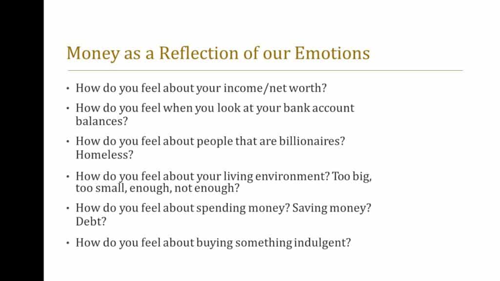 Money As a Reflection of Your Emotions | Webinar by Annie Emprima-Martin, Spiritual Empowerment Facilitator, MHsM, CSLC, QHHT Practitioner | In Webinar Series, Achieving Your Optimal Health, Slide 003