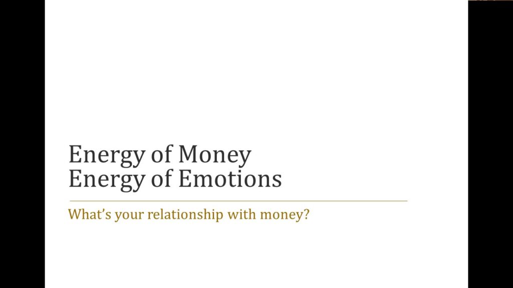 Money As a Reflection of Your Emotions | Webinar by Annie Emprima-Martin, Spiritual Empowerment Facilitator, MHsM, CSLC, QHHT Practitioner | In Webinar Series, Achieving Your Optimal Health, Slide 009