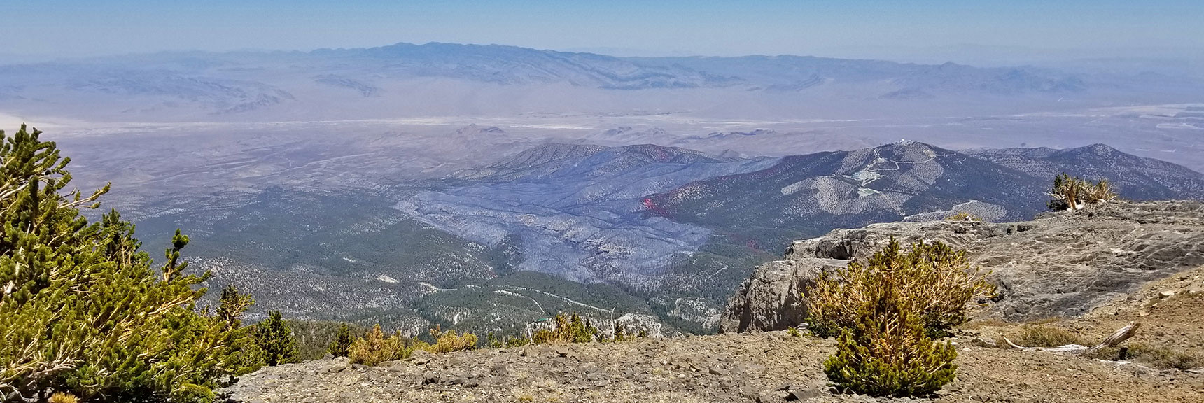 June 2020 Burn Area at Base of Charleston Observatory 2 Weeks After Burn | Mummy Mountain Adventure with Glenn & Shoshi Hall, Spring Mountains Wilderness, Nevada 010