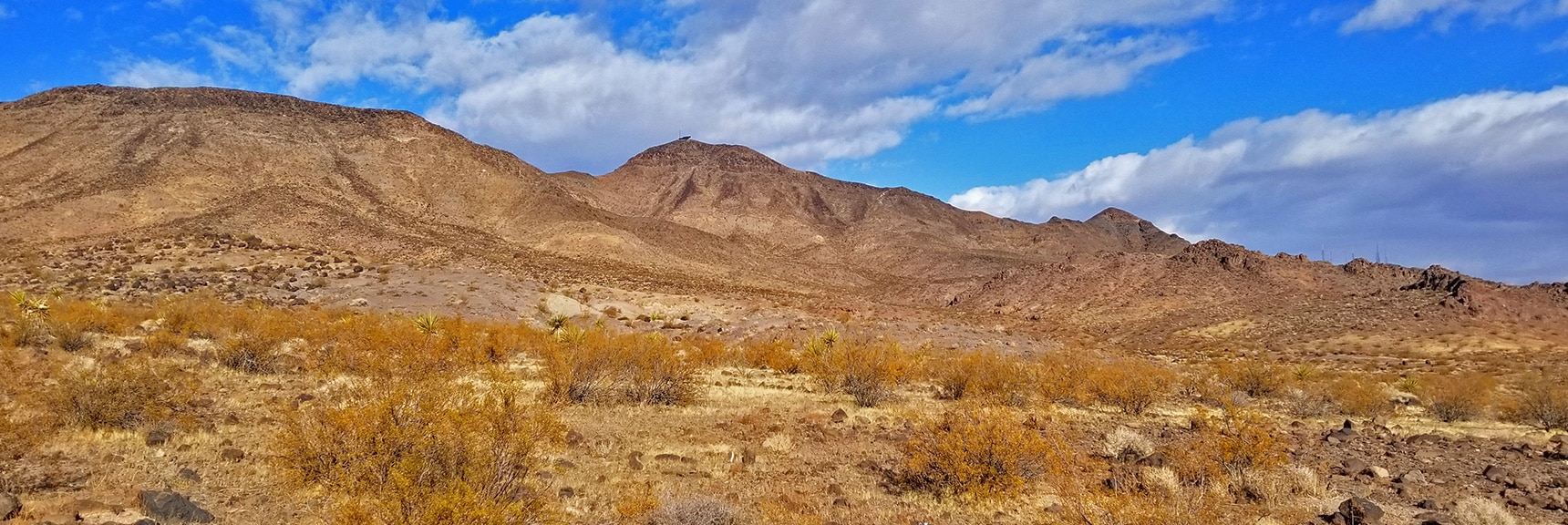 Winding Among the Many High Points Along the McCullough Hills Trail| McCullough Hills Trail in Sloan Canyon National Conservation Area, Nevada