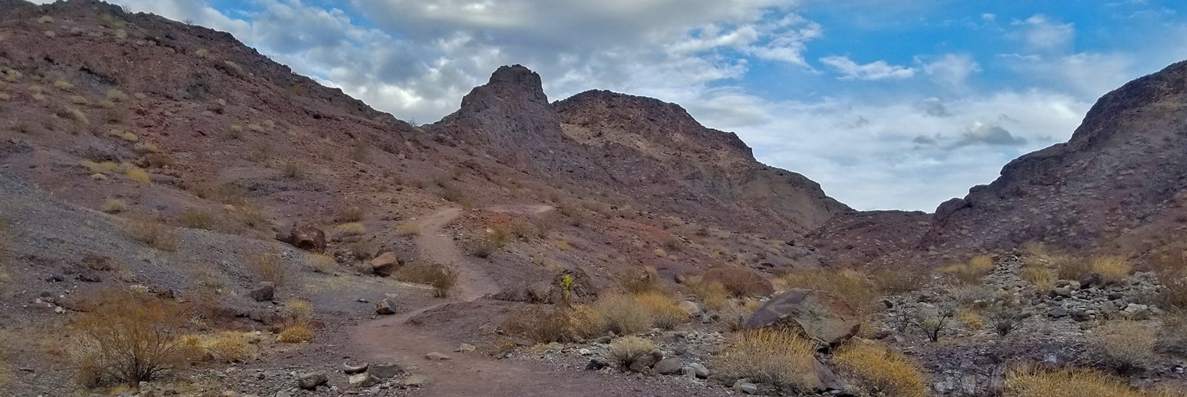 Ascending the Ridge Between Hot Springs Canyon and White Rock Canyon. | Arizona Hot Spring | Liberty Bell Arch | Lake Mead National Recreation Area, Arizona