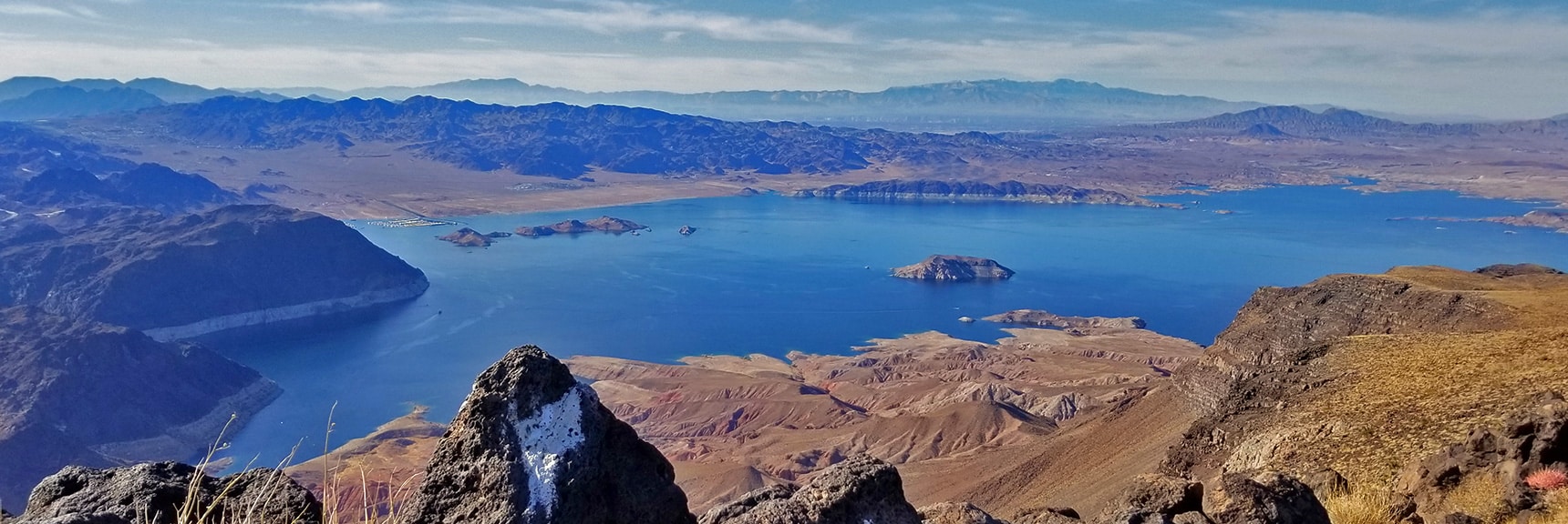View of Lake Mead from Fortification Hill Summit | Fortification Hill | Lake Mead National Recreation Area, Arizona