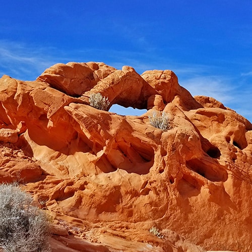 Natural Arches Trail | Valley of Fire State Park, Nevada