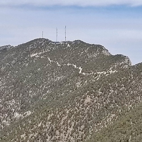 Potosi Mountain Spring Mountains Nevada