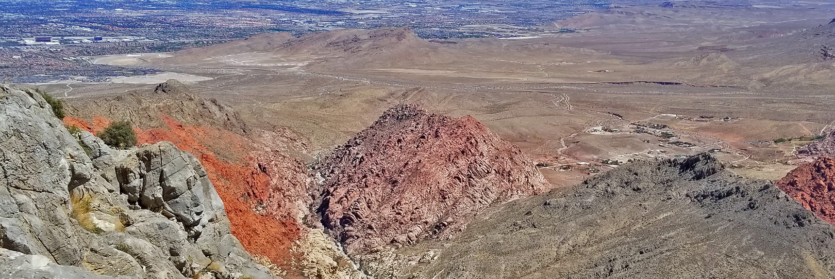 Kraft Mountain Viewed from Turtlehead Peak Summit | Kraft Mountain Loop | Calico Basin, Nevada