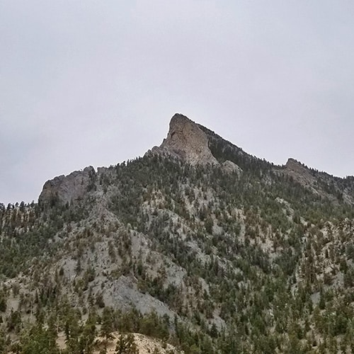 Macks Peak from Sawmill Trailhead | Lee Canyon | Spring Mountains, Nevada