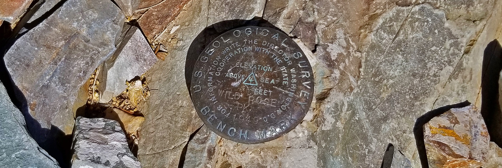 U.S. Geological Survey Bench Mark on Wildrose Peak Summit | Wildrose Peak | Panamint Mountain Range | Death Valley National Park, California