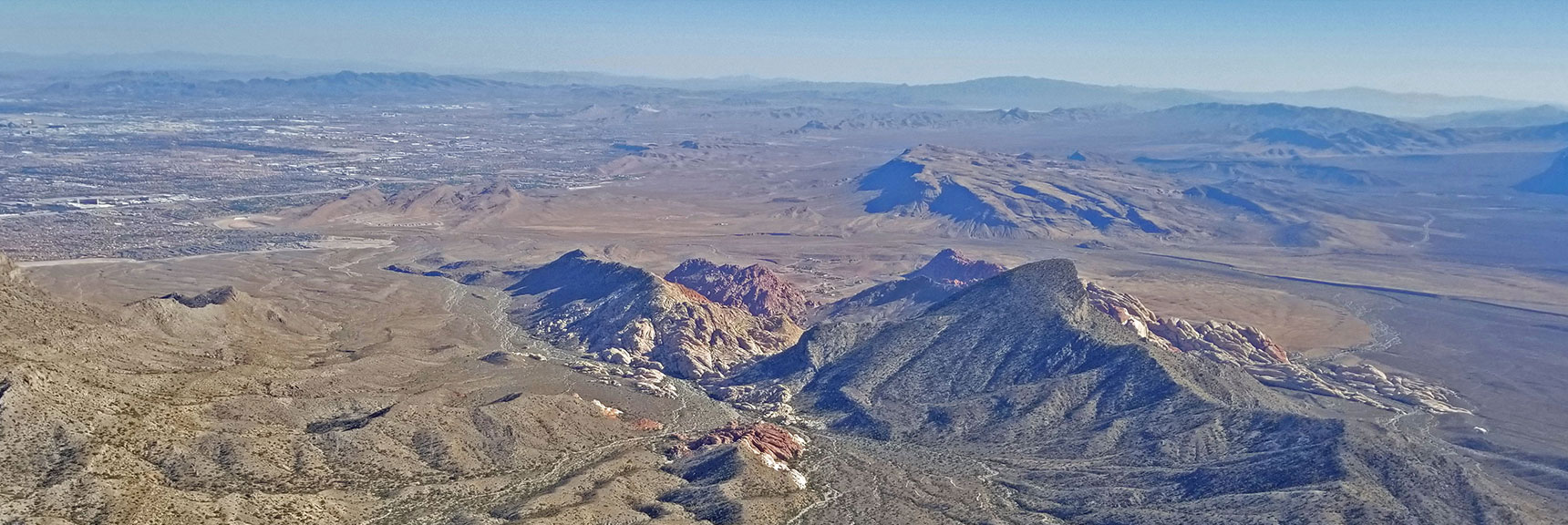 Las Vegas Valley, Calico Hills, Turtlehead Peak and Blue Diamond Mt | La Madre Mountain,, El Padre Mountain, Burnt Peak | La Madre Mountains Wilderness, Nevada