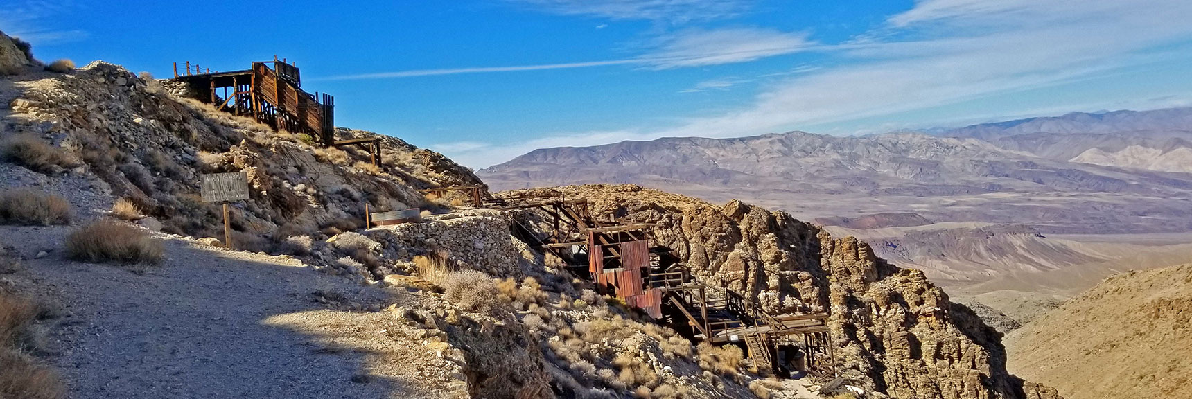 Approaching the Skidoo Stamp Mill | Skidoo Stamp Mill, Panamint Mountains, Death Valley National Park, CA