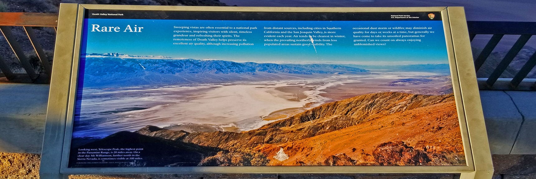 Rare Air Quality in Death Valley | Dante's View to Mt. Perry | Death Valley National Park, CA