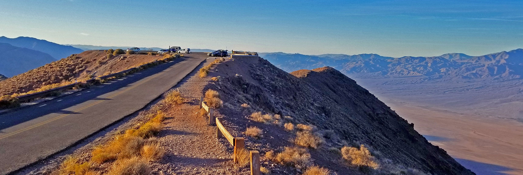 Trailhead Beginning at Dante's View | Dante's View to Mt. Perry | Death Valley National Park, CA