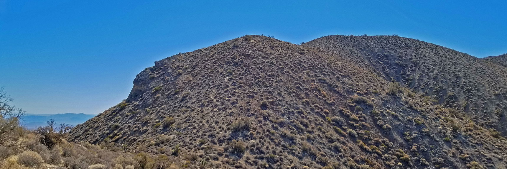 Successful Connection with Gass Peak Trail Just 5-900ft Below Summit Elevation! | Gass Peak Grand Crossing | Desert National Wildlife Refuge to Centennial Hills Las Vegas via Gass Peak Summit by Foot