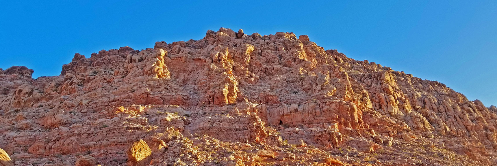 Imagine Being Here When Those Huge Boulders Fell to the Base of Kraft Mountain! | Kraft Mountain, Gateway Canyon Loop, Calico Basin, Nevada