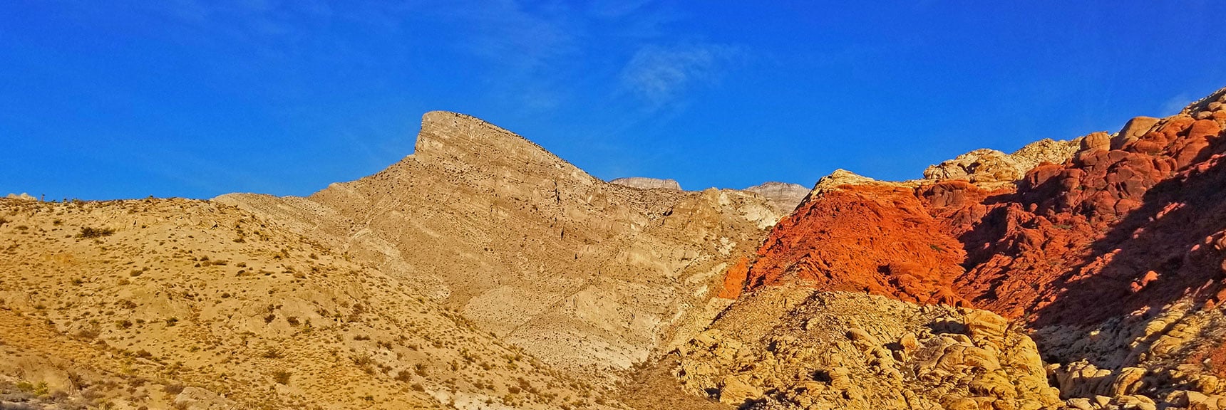 Turtlehead Peak in View Above Gateway Canyon | Kraft Mountain, Gateway Canyon Loop, Calico Basin, Nevada