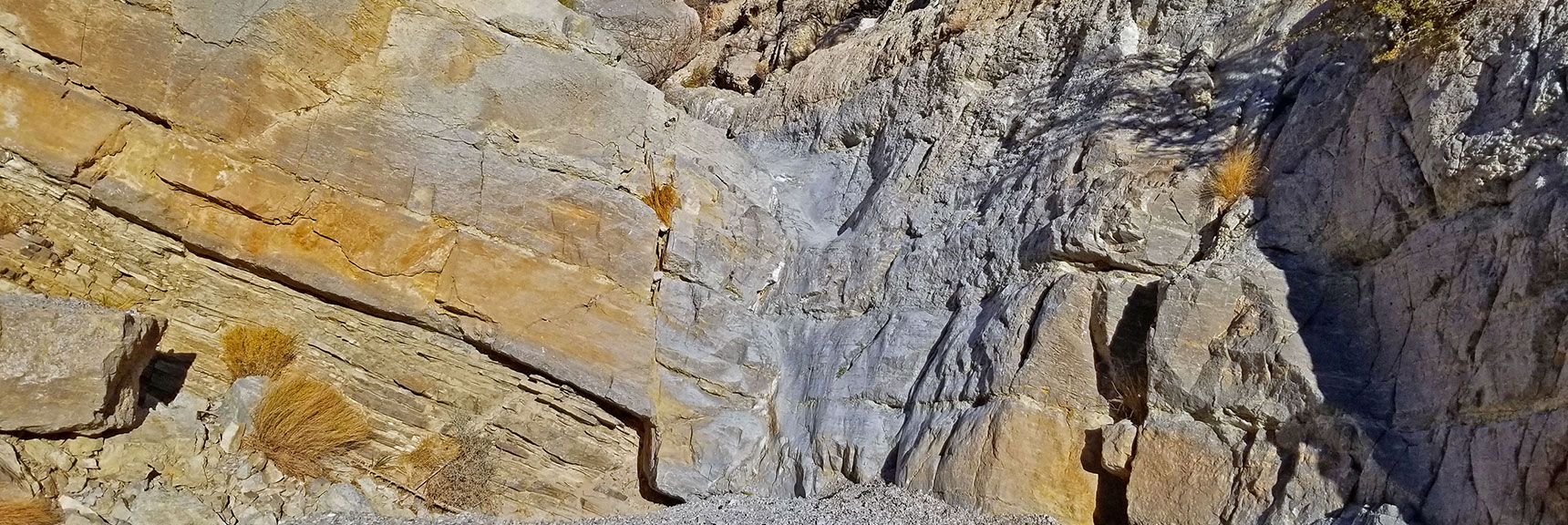 First Large Dry Waterfall to Climb in Gateway Canyon | Kraft Mountain, Gateway Canyon Loop, Calico Basin, Nevada