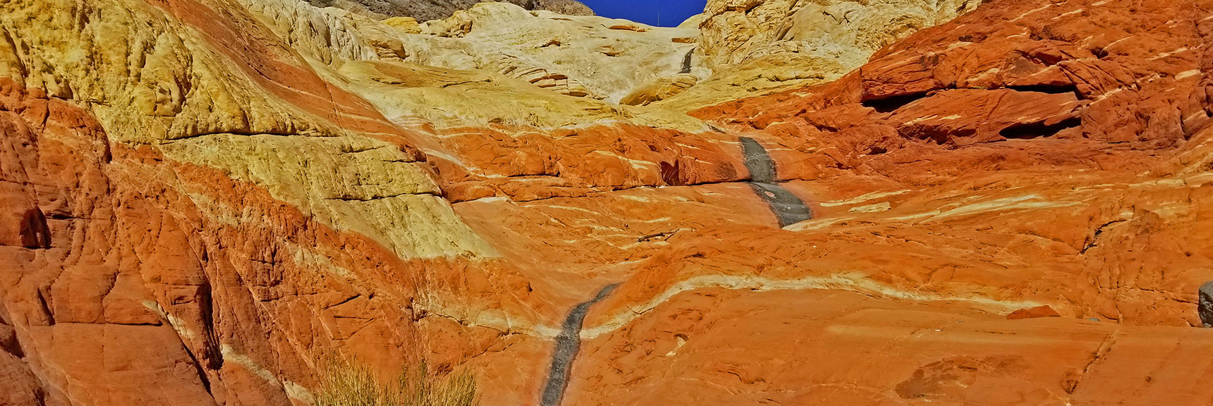 Entire Landscape Change to Jurassic Calico Rock Frozen Dunes. | Kraft Mountain, Gateway Canyon Loop, Calico Basin, Nevada