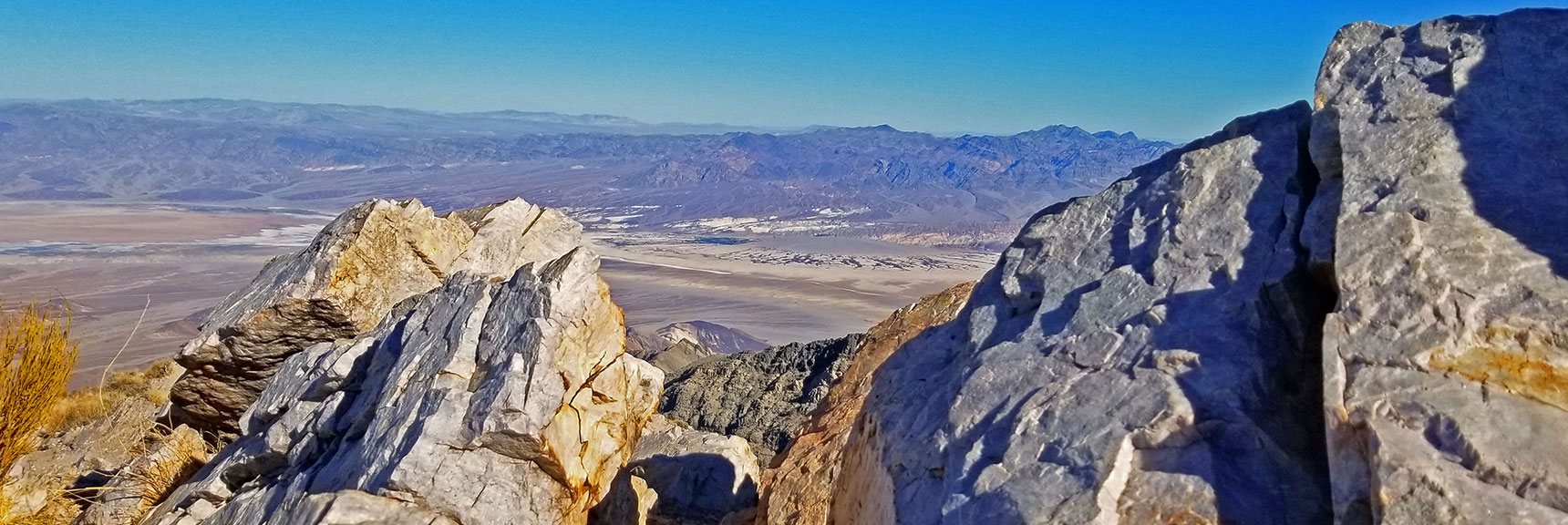 Jagged Rock Northeastern View Atop Aguereberry Point | Aguereberry Point | Panamint Mountain Range | Death Valley National Park, California