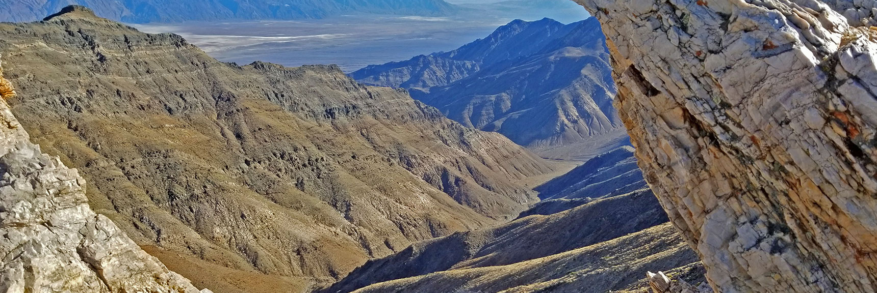 Southeastern Approach Canyon to Aguereberry Point | Aguereberry Point | Panamint Mountain Range | Death Valley National Park, California