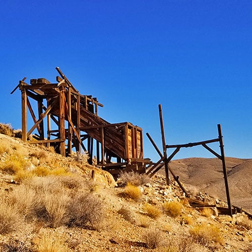 Eureka Mine, Harrisburg, Cashier Mill, Death Valley, California