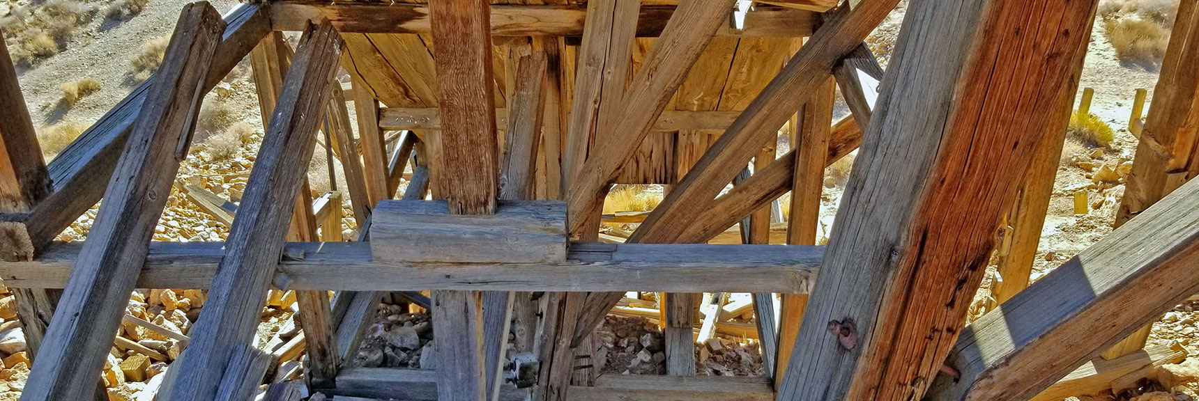 Close-up of Cashier Mill | Eureka Mine, Harrisburg, Cashier Mill, Death Valley, California