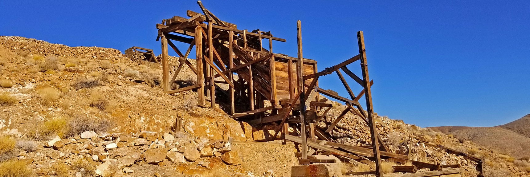 Bottom View of Cashier Mill | Eureka Mine, Harrisburg, Cashier Mill, Death Valley, California