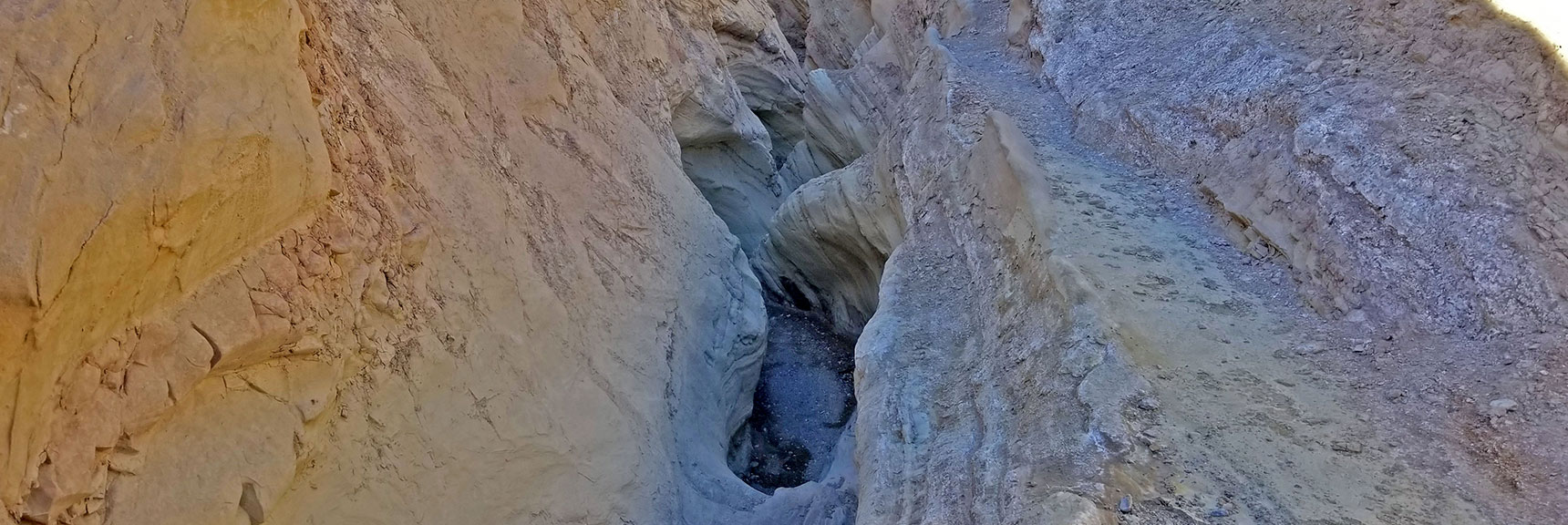 Top Entrance to Narrow Canyon, Gower Gulch Origin | Golden Canyon to Zabriskie Point | Death Valley National Park, California