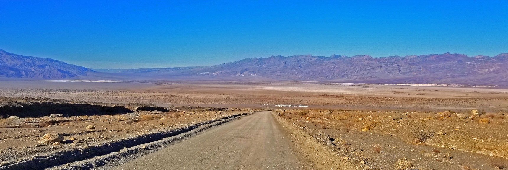 View North Back Down to Stovepipe Wells | Mosaic Canyon, Above Stovepipe Wells, Death Valley National Park, California