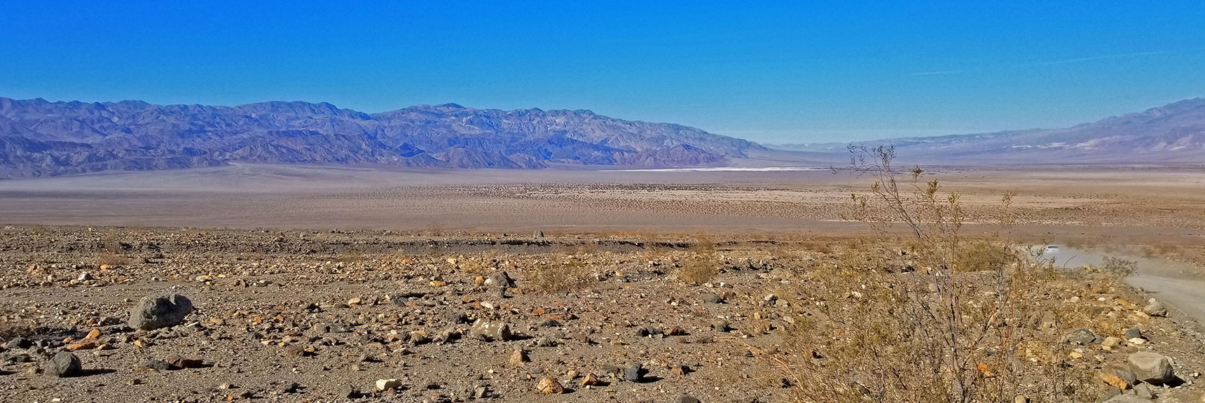 View NW Toward Mountains on West Side of Death Valley | Mosaic Canyon, Above Stovepipe Wells, Death Valley National Park, California